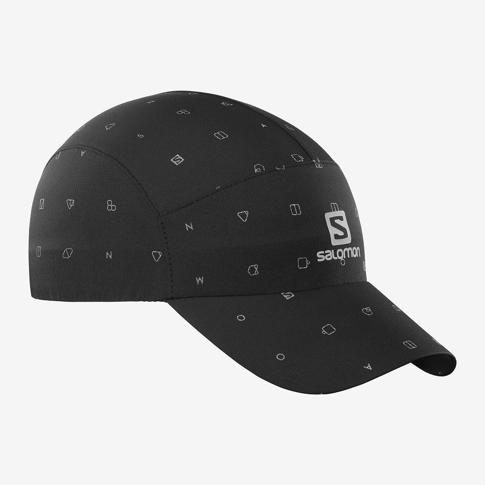 Salomon Israel REFLECTIVE - Mens Caps - Black (QUBM-02417)